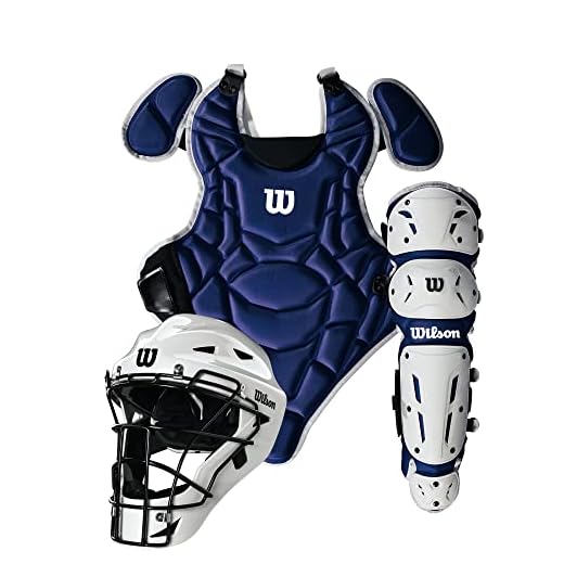 Wilson EZ Gear 2.0 Catcher's Gear Kit - Royal, Small/Medium