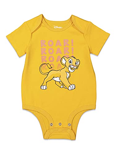 Disney The Lion King Baby Boys 3 Pack Short Sleeve Cuddly Bodysuit 12 Months #TOP2