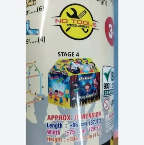 Image of Fun World LED Tent House for Kids | Outddor Toys | Tent House Night Life