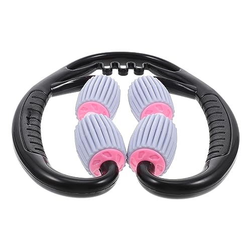 FOMIYES Leg-supporting Massage Roller Leg Massage Roller Muscle Massager Rollers Feet Massager Exercise Foam Roller Portable Leg Roller Calf Muscle Roller Ring Scroll Wheel Massage Stick