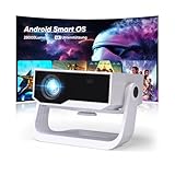2025 Neuer Smart Beamer 4K Unterstützung, Android 11, Full HD 1080P...
