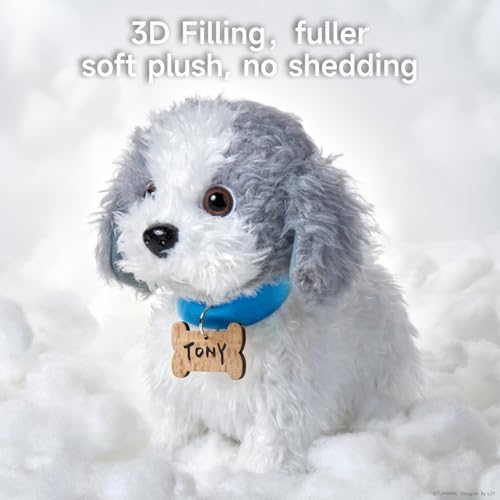 Miniatura 8 de Or Or Tu Perro Juguete Que Anda Y Ladra Y Lame, Peluche Perritos De Juguete Que Andan Con Correa, Perro Robot Interactivos Juguetes Niños 3 4 5 6 Años Regalo