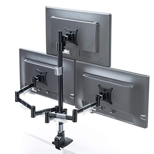 PC本体 モニター3台とモニターアーム付き Amazon.co.jp: サンワダイレクト モニターアーム 3画面 ポール長さ78cm