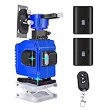 Superhelle Lichtquelle: Die superhelle grüne Lichtquelle mit einer dünnen Linie von ca. 1 mm macht den Lichtfleck präziser und macht eine starke Durchschlagskraft ohne Fehler. Der Arbeitsbereich im Innenbereich beträgt bis zu 25 m, und der Arbeitsbereich im Außenbereich beträgt bis zu 15 m. Bei Arbeitsbedingungen mit höherem oder größerem Raum macht das Infrarotniveau die Arbeit einfacher und effizienter.