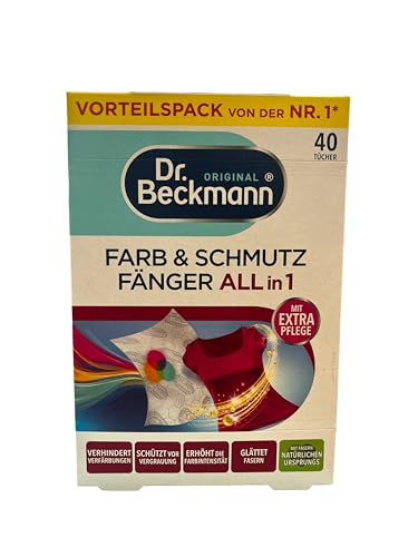 Dr.Beckmann Farb & Schmutz Fanger/Color Catcher Sheets XL Pack: 40 sheets