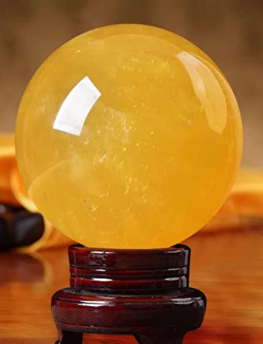 Esfera de cuarzo amatista contra el estres visual adorno de 12cm para salones apagados 6