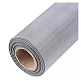 Grillage en acier inoxydable 304 - 1 x 1 m - Plaque de tamis tissée pour filtration - Maille 50 (350 microns) - Matériel durable pour une utilisation intensive