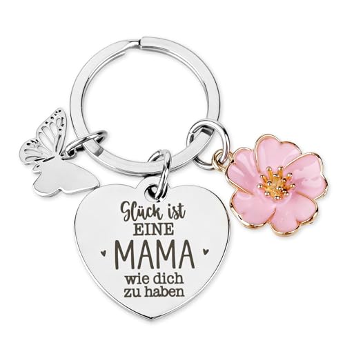 ARTREE Muttertagsgeschenke Geschenk Für Mutter Beste Mama Schlüsselanhänger Geburtstag Geschenke Zum Muttertag Geschenk für Frauen, Freundin, Tante, Schwester, Kollegin