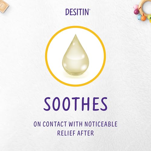 desitin maximum strength baby diaper rash cream 40 zinc oxide hypoallergenic no added parabens amp dyes protects amp relieves babys skin for up to 12 hours prevents diaper rash 48 oz tube