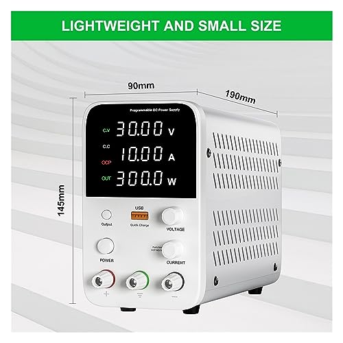 Alimentation de laboratoire CC APS3010H régulée et ajustable pour PC