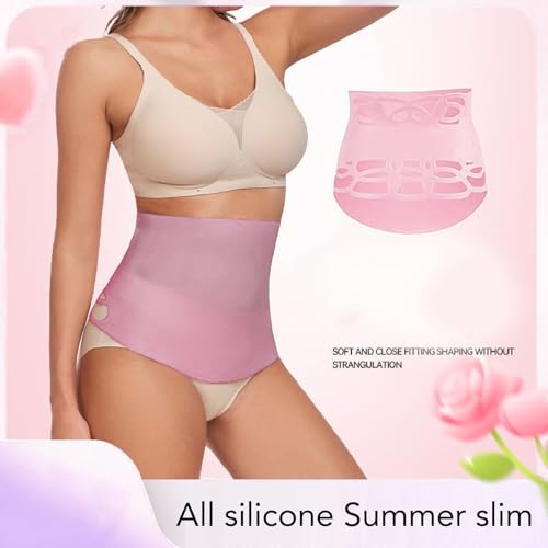 Faja de cintura de silicona suave con control de barriga cómodo para mujer 2