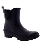 Womens Classic Chelsea Tall Festival Rain Galoshes Rubber Wellingtons