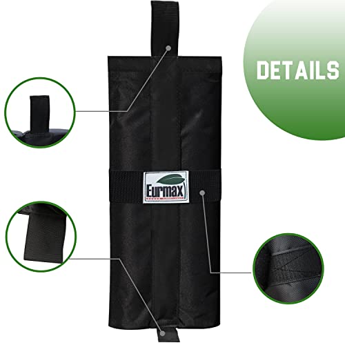 Eurmax Weight Bags For Pop Up Canopy Outdoor Shelter,Instant Shelter Leg Canopy Weights, Sand Bags, Set Of 4 #TOP1