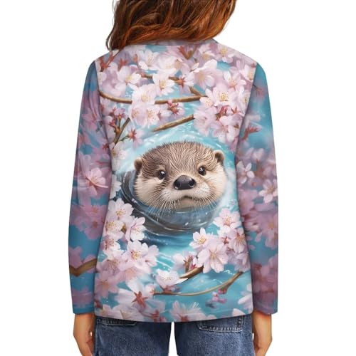 Girls' Tees Cute Kids Clothes for Girls Long Sleeve Pullover Shirts Fall Tops Tees 3-16 Years4