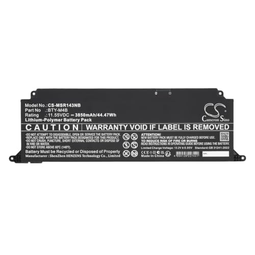 Batterie PC portable MSI Modern 14 F13MG-206XES remplacement BTY-M4B Techtek - 3