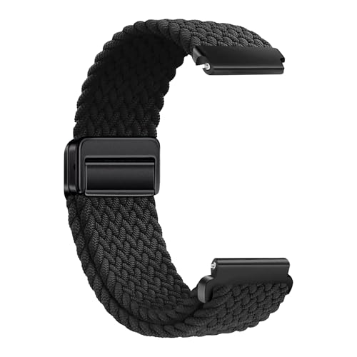 Image of ACM Watch Strap Woven Braided Magnetic 22mm compatible with Fastrack Xtreme Pro Smartwatch Adjustable Belt Band