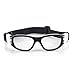 Kids Sport Glasses Anti-fog Protective Safety Goggles Adjustable Strap(Black)