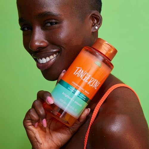 Image of Tree Hut Tangerine Body Wash, Hydrating & Moisturizing Shower Gel with Shea Butter & Essential Oils, Soft Smooth Glowing Skin, Gentle Cleanser For All Skin Types, Self Care Gifts for Women, 18 Fl Oz