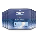 by Amazon Hombre Compresas para la incontinencia - 60 Compresas (6 Paquetes de 10)