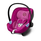 Contenuto: 1 seggiolino Aton M incl. riduttore per neonato, materiale rivestimento: 100% Poliestere, dimensioni (LxPxA): 66 x 44 x 56,5 cm, peso: 4,2 kg, colore: Fancy Pink
