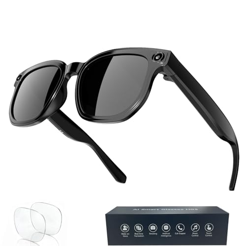 Ithywat AI Translation Glasses 30+ Languages Real-Time 8MP Camera 16GB
