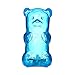 Gummygoods Squeezable Gummy Bear Night Light, Portable with 60 Minute Sleep Timer, Blue