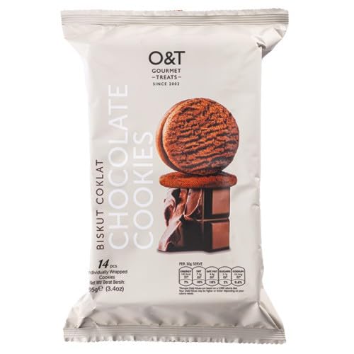 O&T Gourmet Treats Chocolate Cookies 12 Pcs, 105g (B0CL2LNQMN) Amazon Price History, Amazon Price Tracker