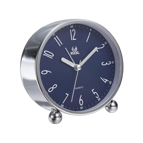 Reloj despertador de cuarzo analógico para dormitorios modernos con formato horario seleccionable 2