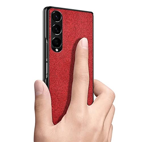 FIRSTPELLA Capa compatível com Samsung ZFold4, capa rígida de PC + pano de ventilação, capa protetor