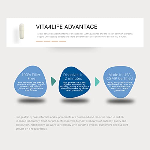 Vita4Life, Bariatric Multivitamins, Multi-Standard Formula – 360 Count #TOP4