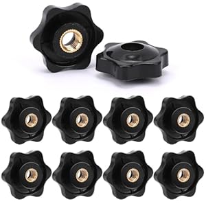 Laluky 2239 Sterngriffmutter 10er Pack