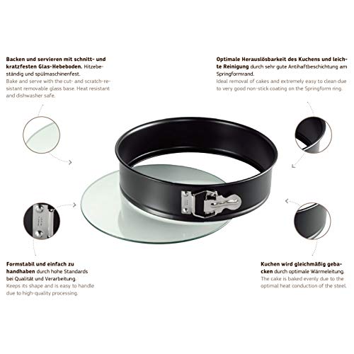 Kaiser 622026 Teglia con Fondo Staccabile, 28 cm