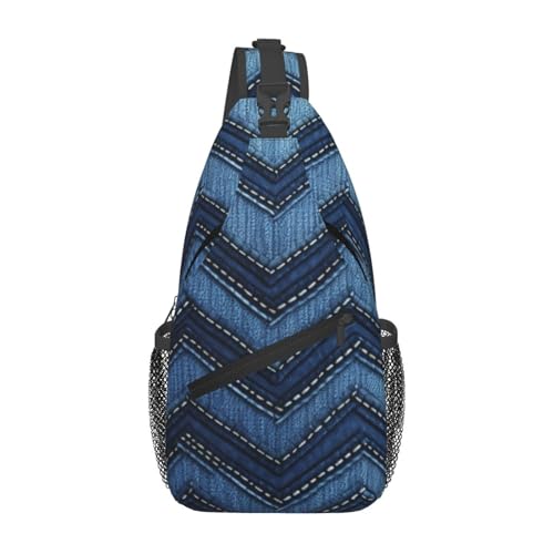 Bolso Cruzado de Pecho Unisex Negro miniatura 1
