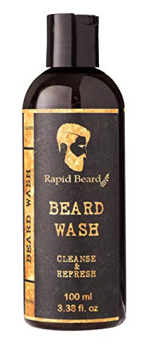 Beard Shampoo And Beard Conditioner Wash & Growth Kit For Men Care - Softener & Moisturizer For Hydrating, Cleansing And Refreshing Beard And Mustache Facial Hair Gift Set (100Ml / 3.4 Fl Oz) #TOP7
