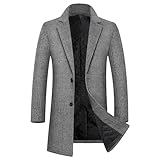 Conçu en laine mélangée de haute qualité pour une chaleur optimale et un confort durable pendant fraîches