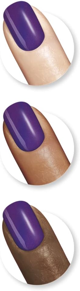 Sally Hansen Color Therapy Nail Polish, Plum Euphoria 402 : Beauty & Personal Care