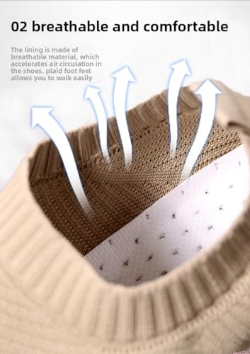 New Fly-Woven mesh Shoes, Breathable and Comfortable, Fashionable and Versatile Casual Sports Shoes Women's Comfortable and wear-Resistant, Lightweight and not stuffy feet3