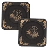 Plateau de bracelet en bois : adoption du matériau en bois, cette plaque de présentation de bijoux est durable, pratique et longue durée d'utilisation.