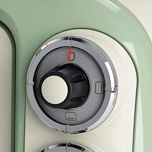 Ariete Vintage 97904 Mini Oven, 18 Litre Capacity, 1380 Watts, 3 Cooking Positions, Aluminium Baking Tray, 60 Minute Timer, Green - Image 4