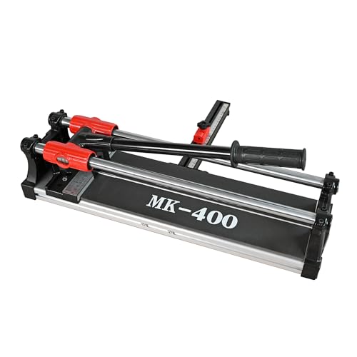 ROJOO 16inch Double Slide Rail Manual Tile Cutting Machine Wide Aluminum Bottom Plate Ceramic Porcelain Tile Cutter 40cm Heavy Duty 400mm R2818T040 - Image 3