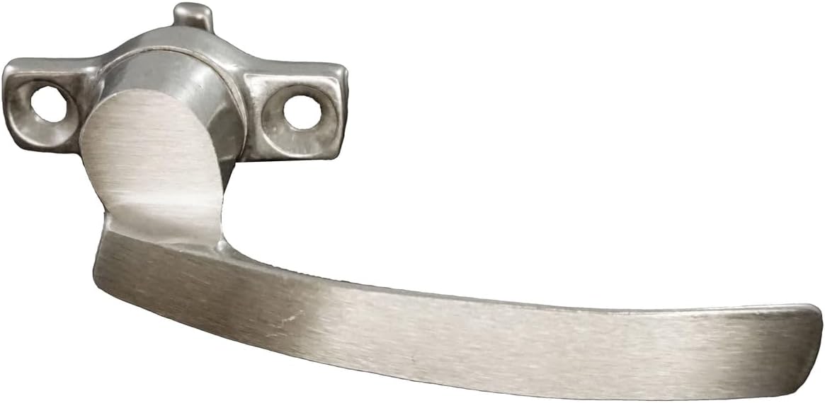 WRS 1-7/16" White Bronze Project-in Cam Handle - Left Hand