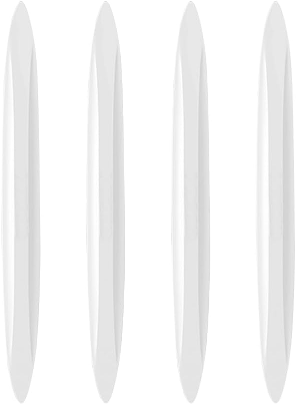 CGEAMDY 4 Pieces Car Anti-Collision Strip, Waterproof Anti-scratch Car Door Protection, Bumper Scratches Protector Anti-Collision, Anti-Fringe Accessories for Car (White)