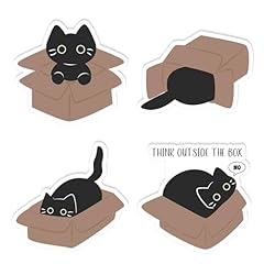 Kawaii Black Cat in a Box