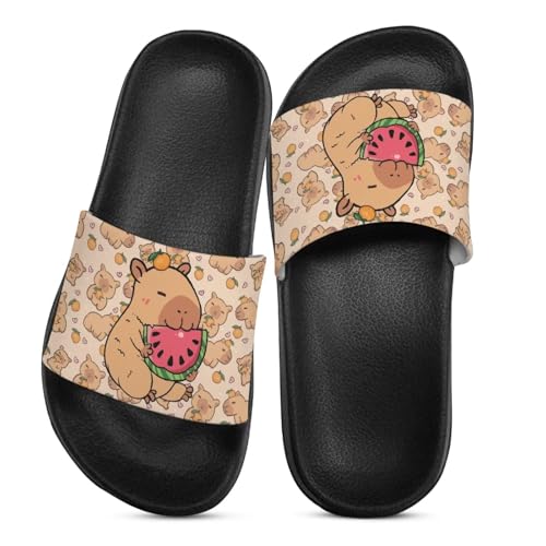 Image of Slides for Boys Girls Quick Drying Kids Slides Sandals Non-Slip