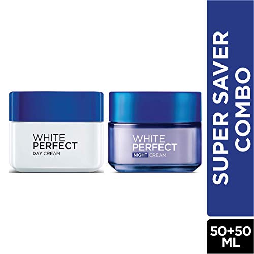 Image of L'Oreal Paris White Perfect Day Cream and Night Cream, 100ml