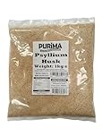 Psyllium Husk 1kg – 99% Purity Blond Whole Husks Flakes Bulk Soluble Natural Fibre for Baking Drinks Food Humans Eat Gut Laxatives Constipation Relief Digestive Aid Ispaghula Isabgol Ispaghol