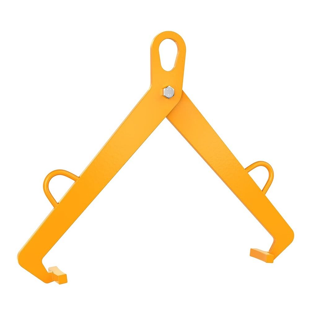 55-Gallonen-Fass-Hebeklammer,Vertikaler Fassheber 660lb,Öffnungsbereich bis zu 0-69cm/27in, geeignet für viele Arten von Fässern