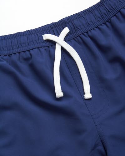 Boys Swim Trunks - Quick Dry Sun Protection Board Shorts with Breathable Mesh Lining and Drawstring Waist (Sizes: 8-18)3