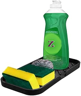 Sponge Holder for Kitchen Sink Organizer Tray...,