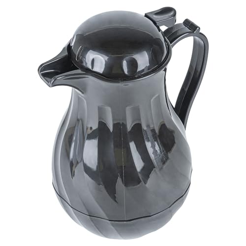 Restaurantware Thermal Coffee Carafe Pack of 1 Plastic 64 Ounces Insulated Coffee Server With Ergonomic Handle - Black Coffee Pot With Drip-Free Spout - Large Capacity For Catering, Hot Drinks by Restaurantware - Image 2